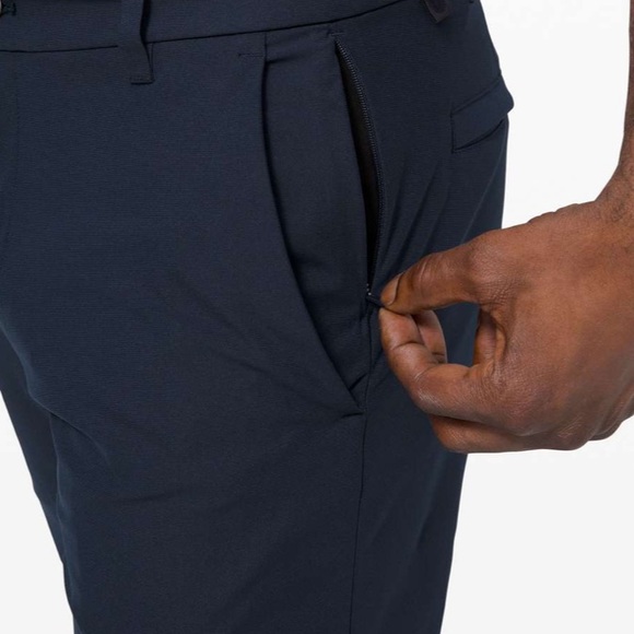 Lululemon Commission Classic-Fit Pant Warpstreme True Navy Size 36 - Picture 4 of 11